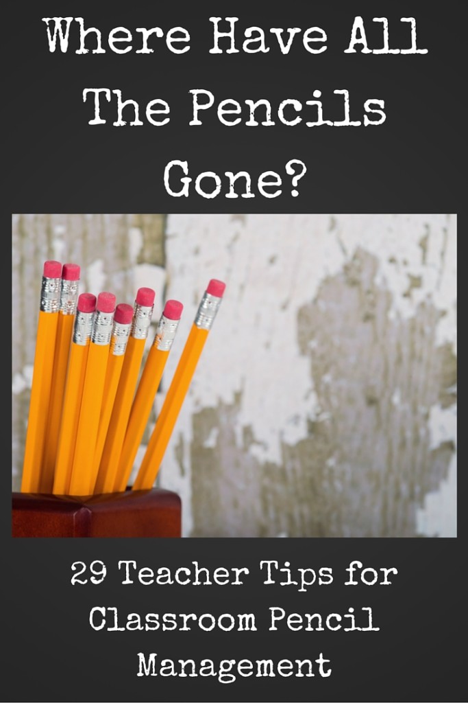 Where Have All The Pencils Gone- Pinterest