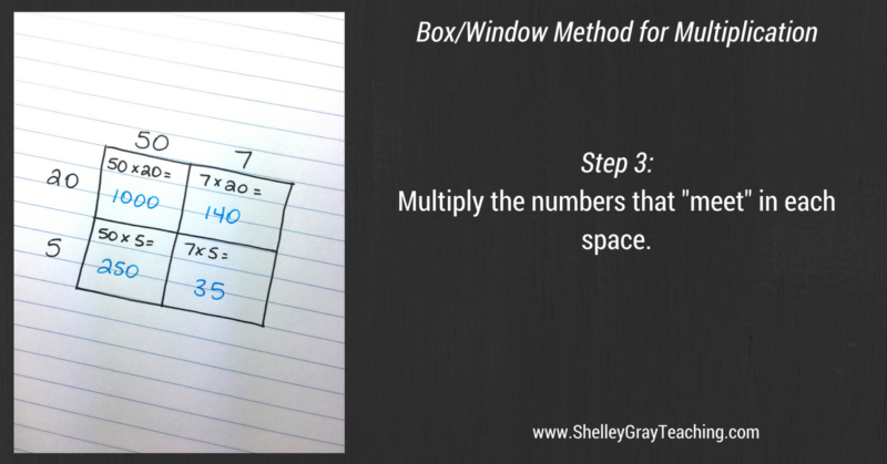 Using the Area Model for Multi-Digit Multiplication - Shelley Gray