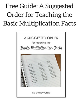 a suggested order for teaching the basic multiplication facts - a strategic, practical approach