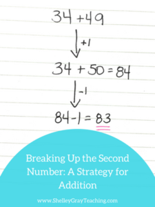 compensation mental math addition strategy
