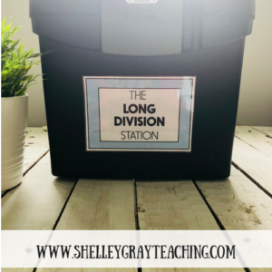 the long division station