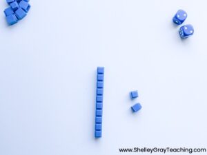 blocks and dice