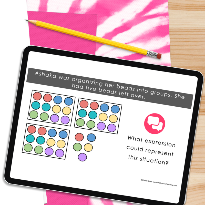 Math Conversations - Math Prompts for Number Talks or Math Talks ...