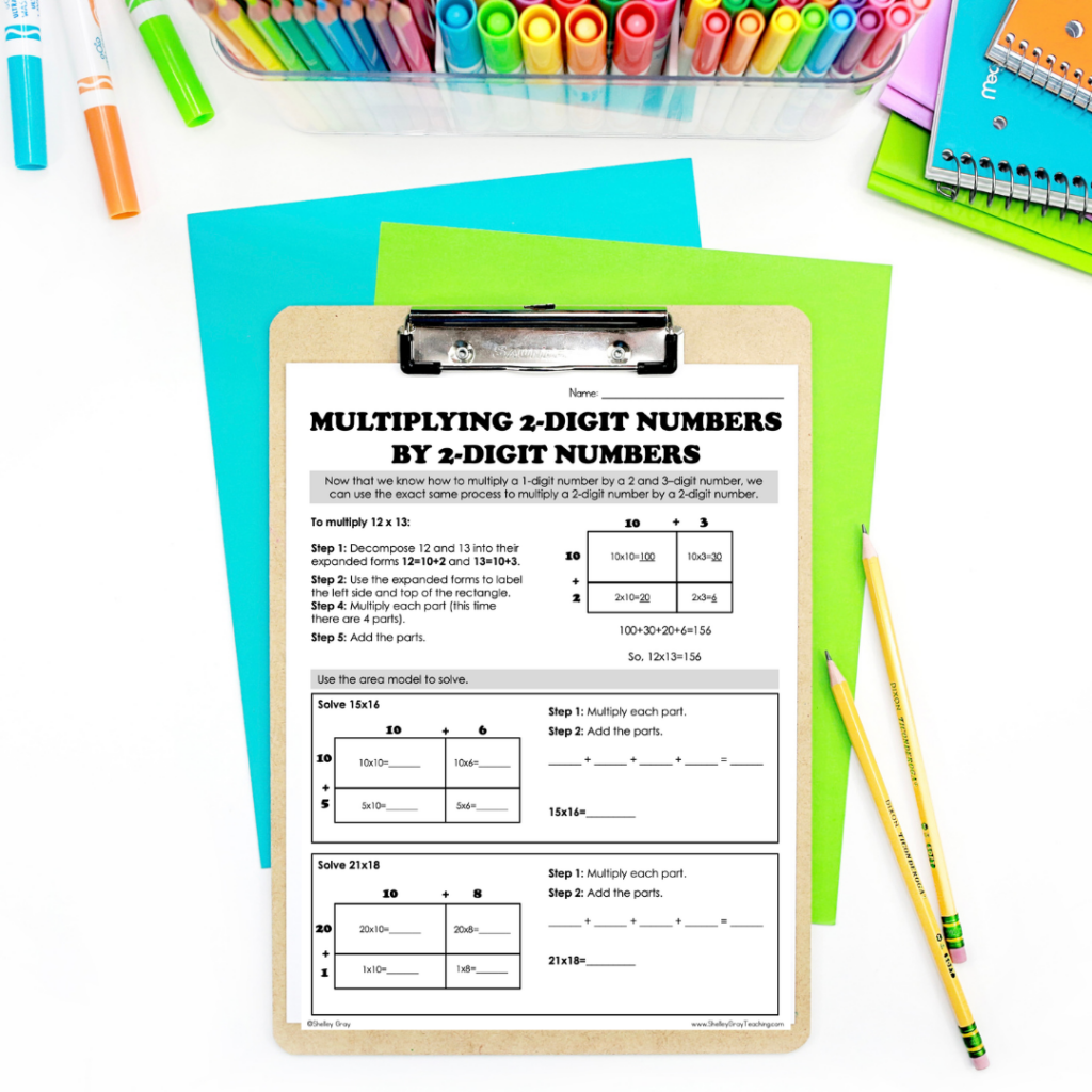What s The Multiplication Area Model And How Do You Teach It What s The Multiplication Area Model And How Do You Teach It