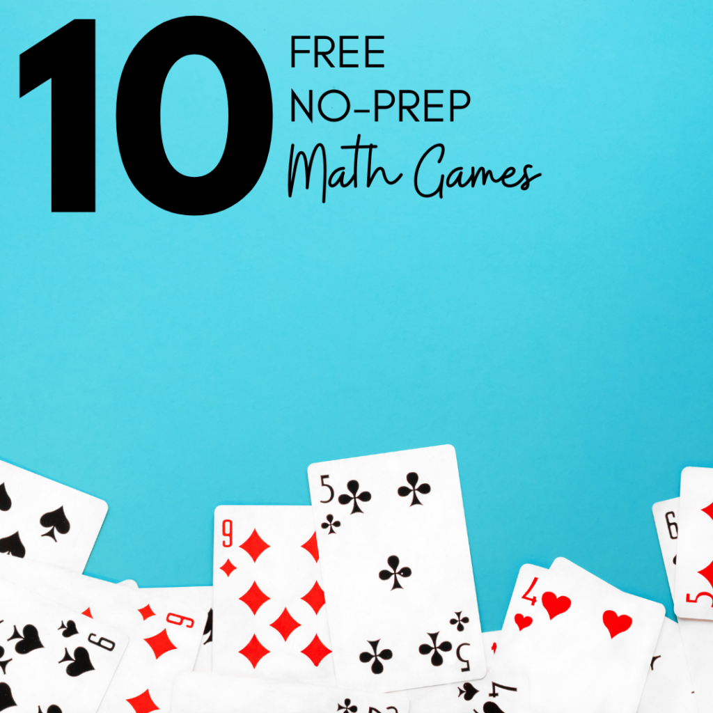 10 free math games