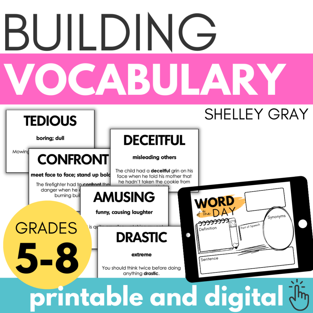 building vocabulary resource