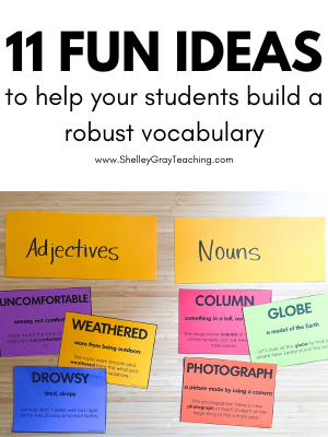 vocabulary routine
