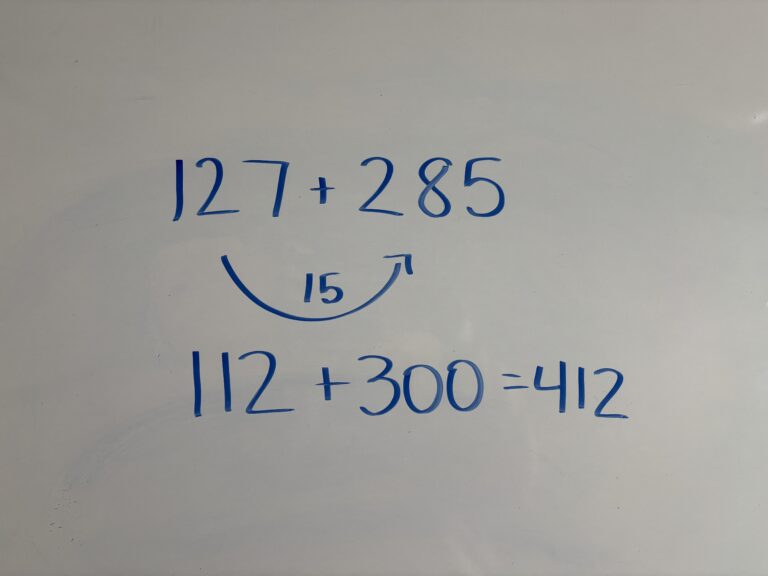 Friendly Value Math How the Friendly Number Mental Math Strategy Progresses: Elementary to ...