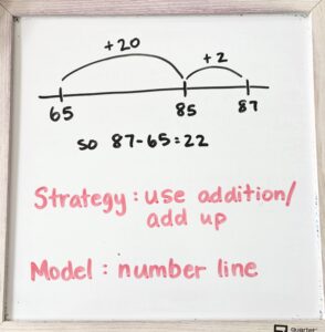 Add Up on a Number Line