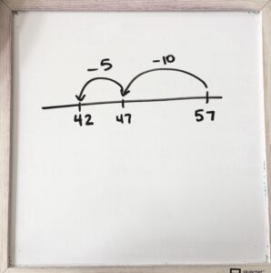 Subtraction number talk