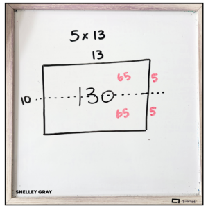 area model for multiplication
