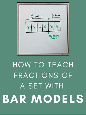 fractions of a set with bar models