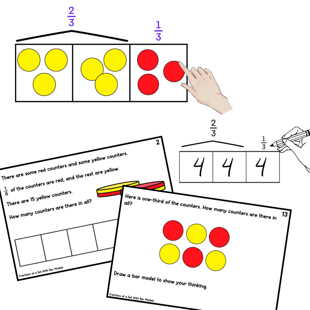 fractions of a set