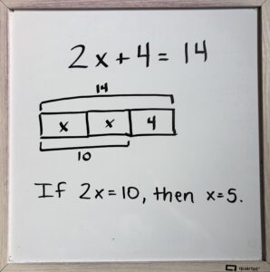 bar model algebra